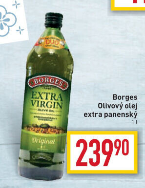 Olivový olej extra panenský Borges