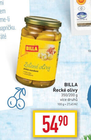 Olivy řecké Billa
