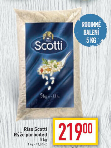 Rýže parboiled Riso Scotti