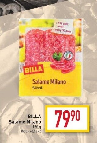 Salám Miláno Billa