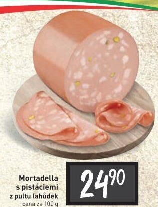 Salám Mortadella s pistáciemi