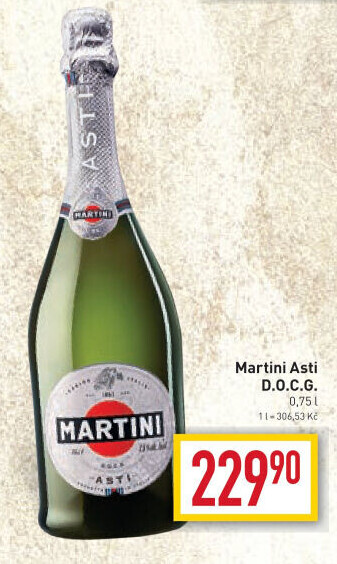 Sekt Asti Martini