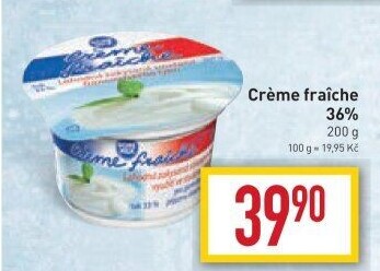 Smetana zakysaná Créme Fraiche Bohemilk