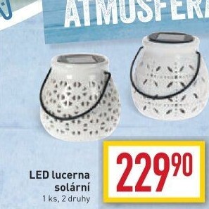 Solární LED lucerna
