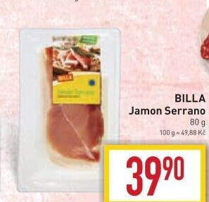 Šunka Jamón Serrano Billa