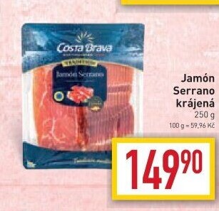 Šunka Jamón Serrano Costa Brava