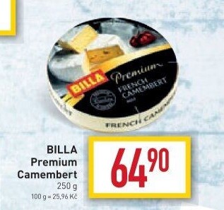 Sýr Camembert Billa Premium