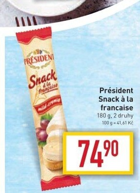 Sýr Snack Président