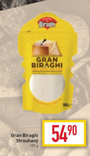 Sýr strouhaný Gran Biraghi