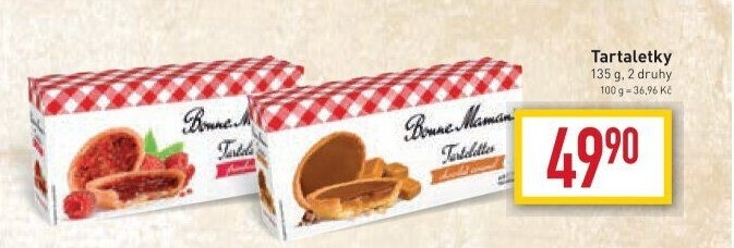 Tartaletky Bonne Maman