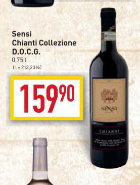Víno Chianti Collezione Sensi