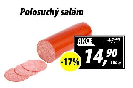 Polosuchý salám