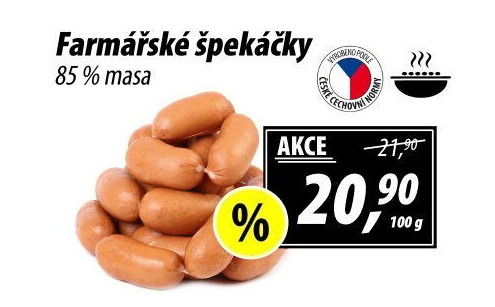 Špekáčky farmářské