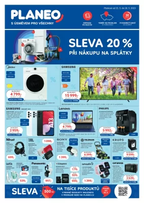 akční leták Planeo 22.5.2023-28.5.2023