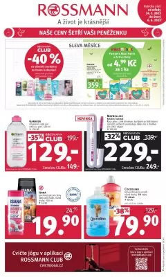 akční leták ROSSMANN drogerie 24.5.2023-6.6.2023