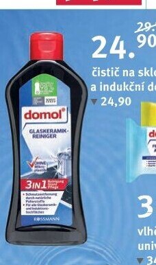 Čistič na sklokeramické desky Domol