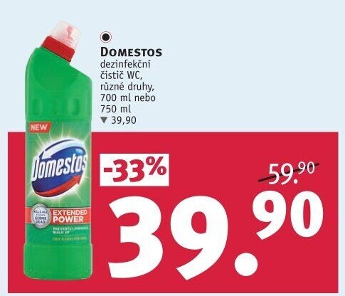 Čistič WC gelový Domestos
