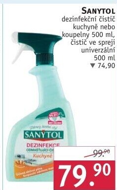 Dezinfekční čistič kuchyně Sanytol