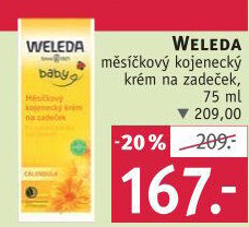Krém na opruzeniny měsíčkový kojenecký Baby Weleda