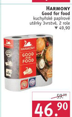 Kuchyňské utěrky 3vrstvé Good for Food Harmony