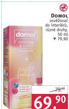 Vůně do interiéru Domol