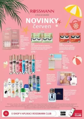 akční leták ROSSMANN drogerie 24.5.2023-20.6.2023