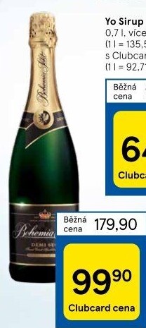 Bohemia Sekt Demi Sec