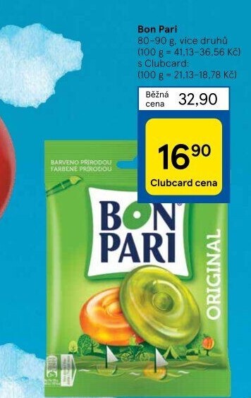 Bonbony Bon Pari Nestlé