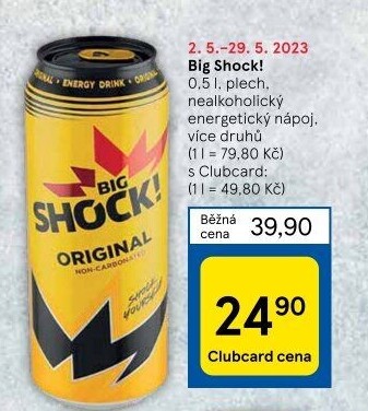 Energetický nápoj Big Shock