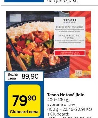 Hotová jídla Tesco