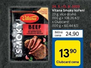 Koření Smoky Vitana