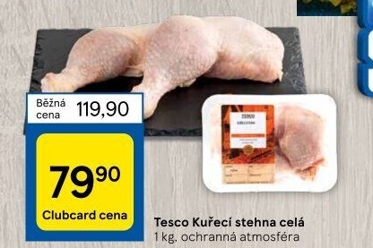 Kuřecí stehna Tesco