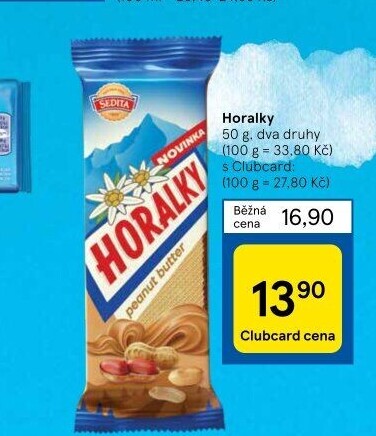 Oplatky Horalky Sedita
