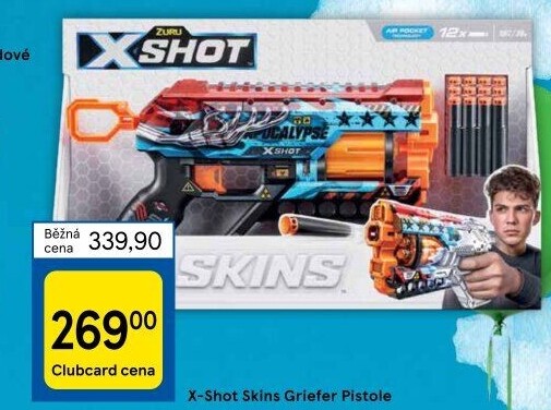 Pistole Skins X-Shot Zuru