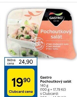 Salát pochoutkový Gastro