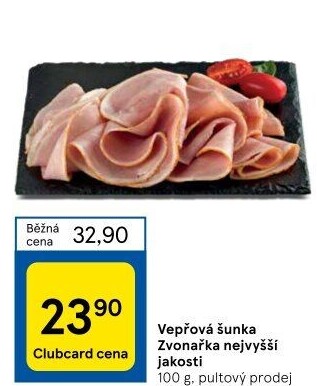 Šunka vepřová Zvonařka nejvyšší jakosti