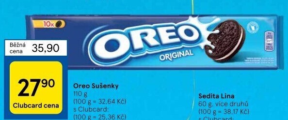 Sušenky Oreo