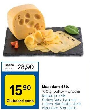 Sýr Maasdamer 45%