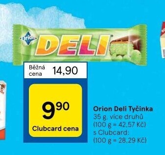 Tyčinka Deli Orion