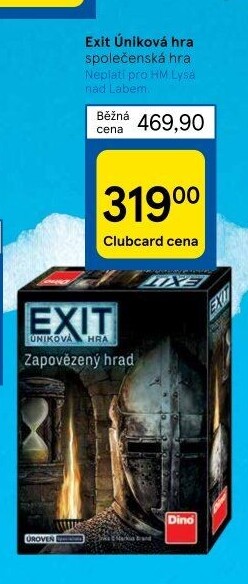 Úniková hra Exit Dino