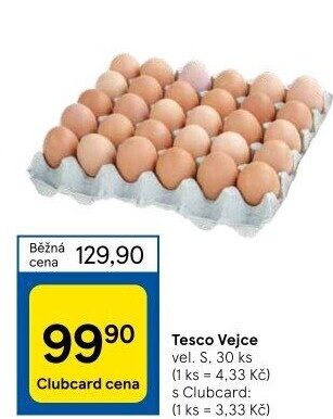 Vejce S Tesco
