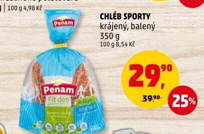 Chléb Sporty Fit den Penam