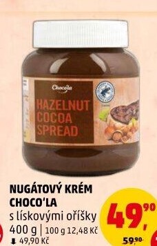 Čokokrém oříškovo-nugátový Choco'