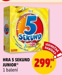 Desková hra 5 sekund junior Trefl