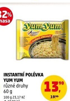 Instantní polévka YumYum