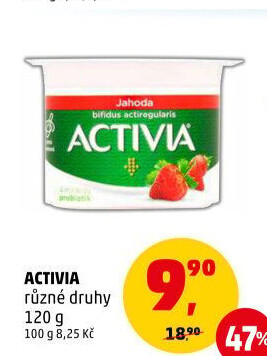Jogurt ochucený Activia Danone