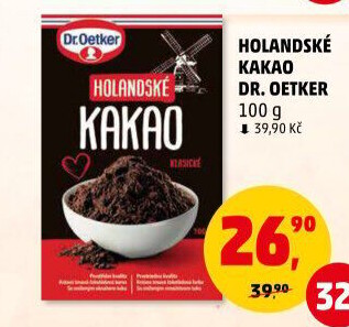 Kakao holandské Dr. Oetker