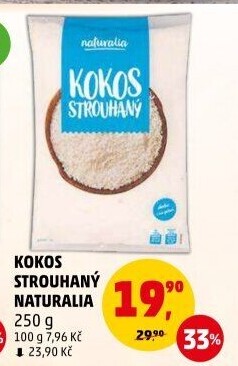 Kokos strouhaný Naturalia