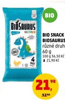 Křupky kukuřičné bez lepku Biosaurus