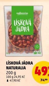 Lískové ořechy Naturalia